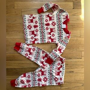 Hannah ANDERSSON Festive Red and White Pajama Set oh dear!